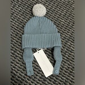 NWT. Stella McCartney Kids Knit Hat with Pom Pom
